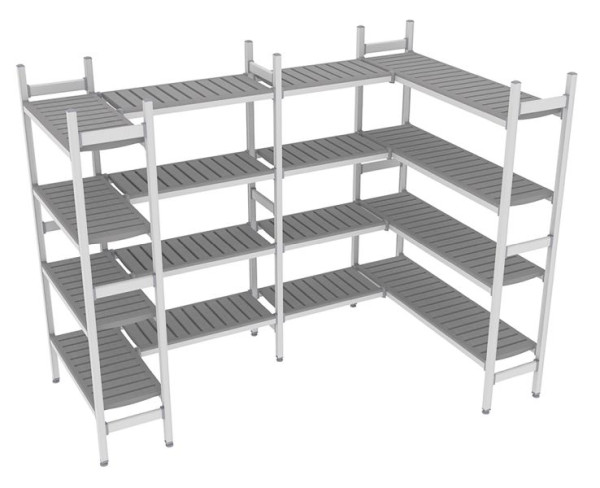 NordCap Regalsystem Z 260-170 / 264-174, 850 / 850 / 700 / 1375 x 375 x 1850 mm, 528901053