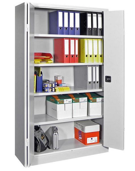 Pavoy Falttürenschrank 1950/400/1200, Drehgriff Hakenriegel, Böden gepulvert, 39393-120-401-716910