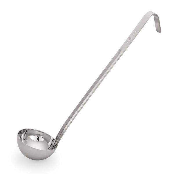 WAS Kitchen Tool 2085 Schöpfkelle, Durchmesser 12 cm, 40 cm, Chromnickelstahl, 2085120