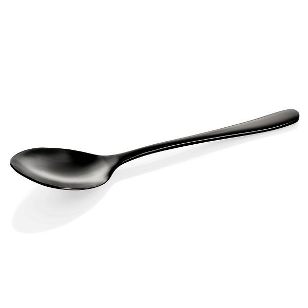 WAS Menülöffel Liselle-Elegance, Chromstahl, mit schwarz glänzender PVD Beschichtung, 291002