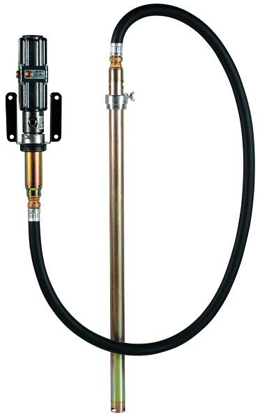 Prevost Komplettkit: Wandpumpe für 180/220 Liter Behälter, Schlauchläge: 940 mm, Befestigungswinkel mit G 2 Mutter, 2 m Schlauch Ø 1", EPH MRK220
