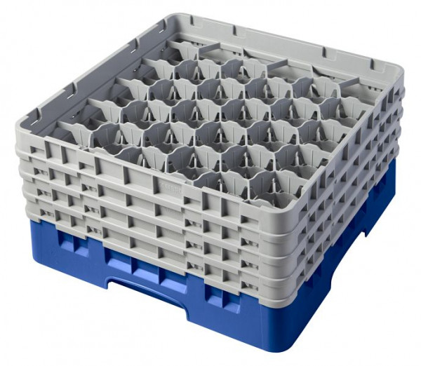 Cambro Spülkorb mit 30 Fächer Camrack® 21,5 cm Blau, 30S800168