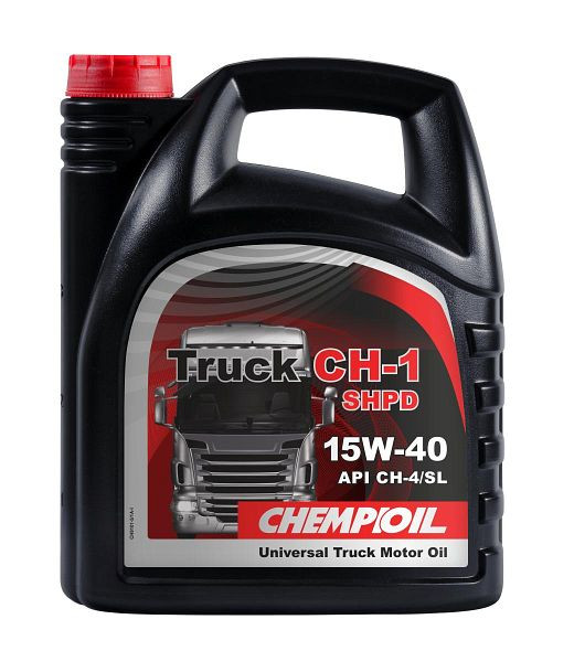 CHEMPIOIL Ganzjahres-Motorenöl 9101 CH-1 TRUCK SHPD 15W-40, VE: 5 l, CH9101-5