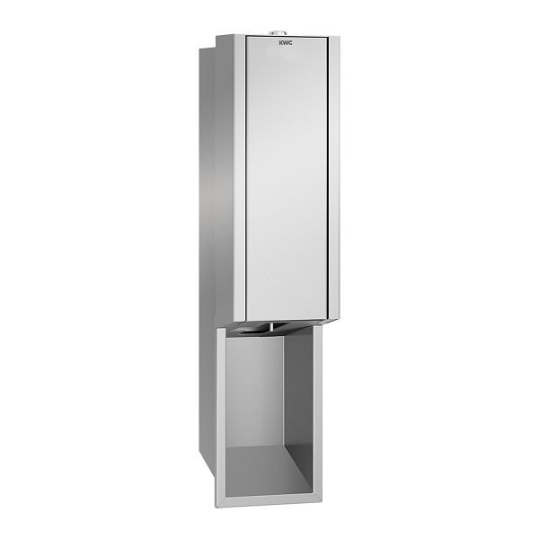KWC Seifenspender, Exos, elektronisch, Edelstahl, Unterputz, 124x500x120 mm, 2030034639