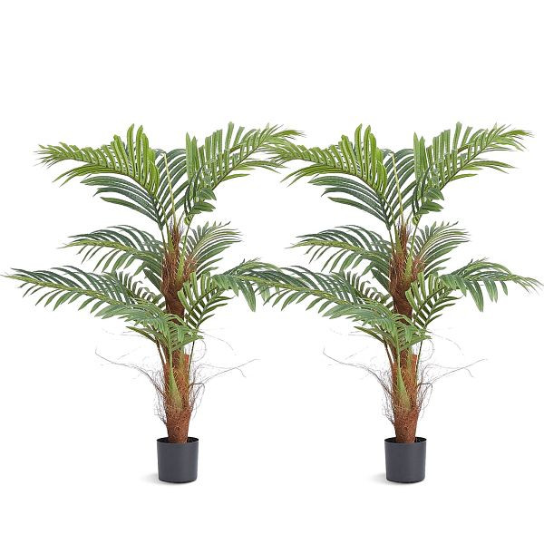 VEVOR Areca Catechu Künstlich 800x800x1219mm Kunstpflanze PE Künstliche Pflanzen, VE: 2 Stück, RZRDZW4FT2BLDY2FIV0