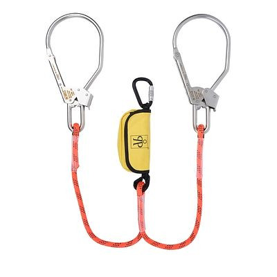 Preising Y-Verbindungsmittel, Karabiner 1485 + 1502, 1,9 m, 140 kg, 1547_1485_1502-019