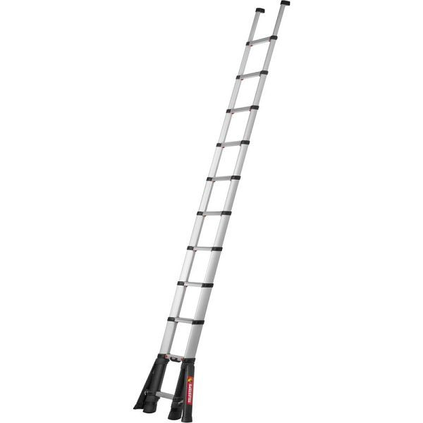 ZARGES Teleskop-Anlegeleiter 11 Stufen, Stufentiefe: 80 mm, 40386