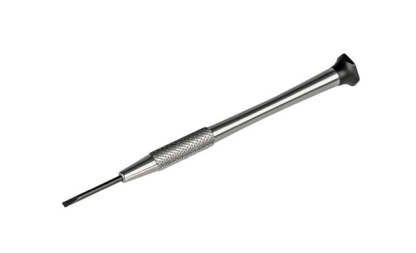 KUKKO Schlitz-Uhrmacher-Schraubendreher mit Klingenbreite, Klingenbreite Schraubendreher 1,4 mm, VE: 10 Stück, 250-014