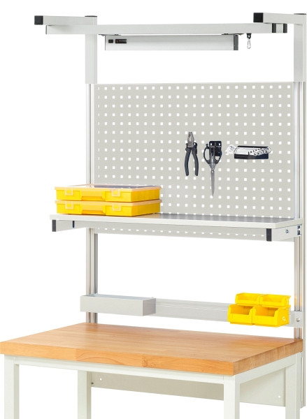 RAU System-Aufbau - Komplettset 04, für Produktbreite 1000 mm, RAL7035/RAL7035, EE-BW-KS-04-1000.12