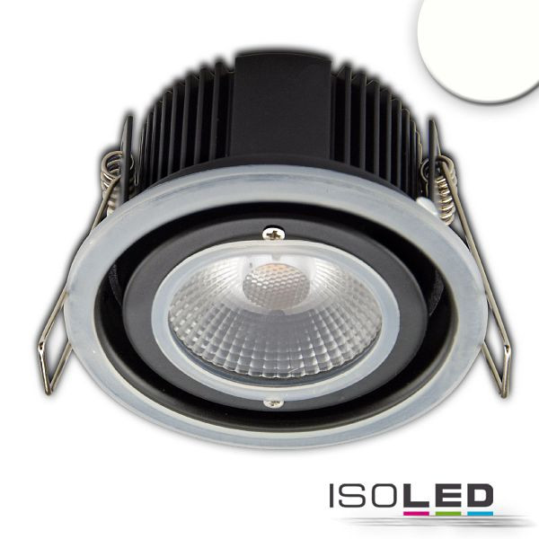 ISOLED LED Einbaustrahler Sys-68, 10W, IP65, neutralweiß, dimmbar (exkl. Cover), 113057