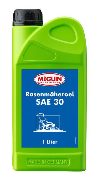 Meguin megol Rasenmäheröl SAE 30, Kanister Kunststoff, VE: 1 Liter, 33153