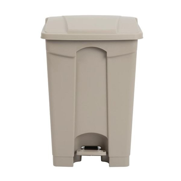 Jantex Küchenpedaleimer beige 45 L, Polypropylen, GH637