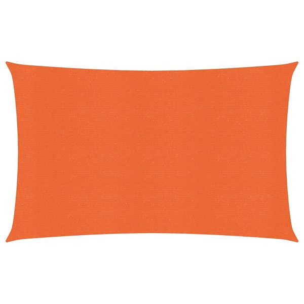 vidaXL Sonnensegel 160 g/m² Orange 3,5x5 m HDPE, 311682