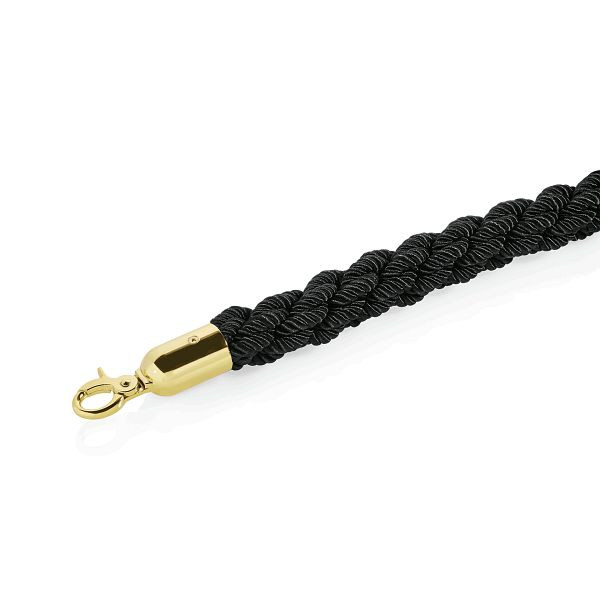 WAS Classic Verbindungskordel, Durchmesser 32 mm, 2,5 m, schwarz, 2208256