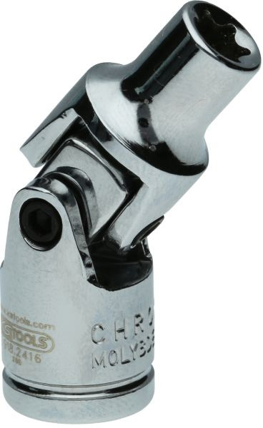 KS Tools 1/4" TX-E-Gelenk-Stecknuss, E7, 918.2416, 4042146867846