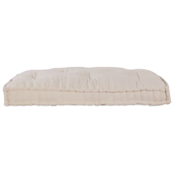 vidaXL Paletten-Sofa Kissen Creme Stoff, 4019082, 8721158601308