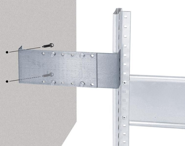 Schulte Wandhalter für Wandabstand 175-325 mm, verzinkt, 13920-E