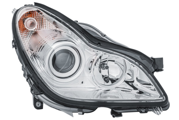 HELLA Halogen-Hauptscheinwerfer, für u.a. Mercedes-Benz Cls (C219), ECE, für Rechtsverkehr, rechts, 1EL 008 821-021