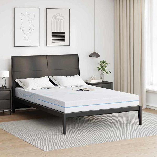 vidaXL Matratze Weiß 140 x 200 cm der Schaum, 4106294