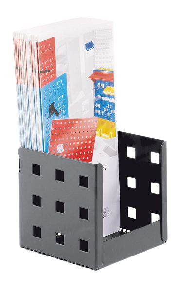 Kappes RasterPlan Flyer / Zettelbox, H 100 x B 100 x T100 mm, anthrazitgrau, 4044.00.1108