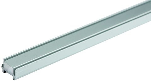 rutec Aluminiumprofil Flach 18/10 2 Meter eloxiert für Surround, Asymetrisch, SideMini, 68477