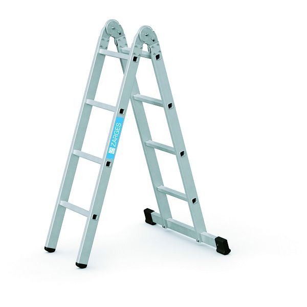 ZARGES Combimaster X - LM-Mehrzweckleiter 2 x 4 Sprossen, 41941