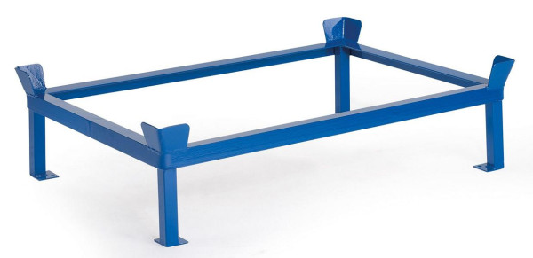 Rollcart Aufsatzrahmen für Paletten-Fahrgestell (1300x900), Tragkraft: 1000 kg, 10-4086