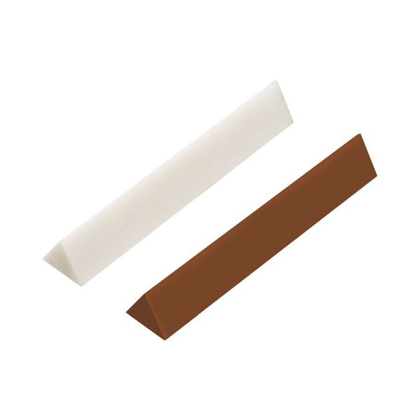 Norton Industrial Dreikantfeile FINE INDIA, Länge: 102 mm, Stärke: 6 mm, Körnung: 240, VE: 5 Stück, 61463686235