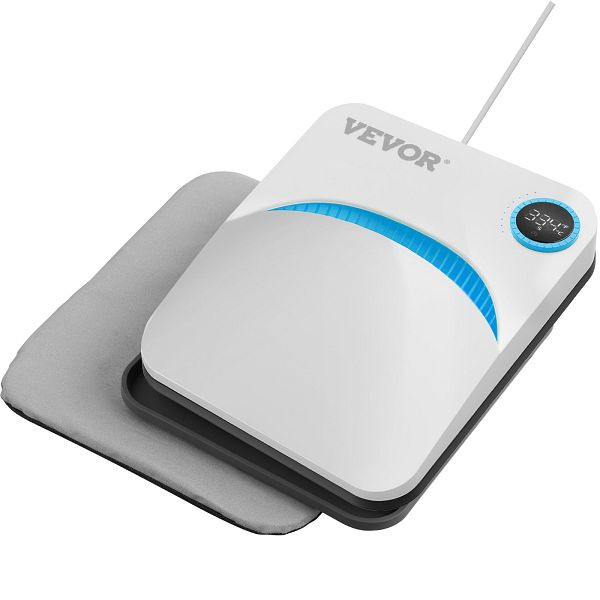 VEVOR Wärmepresse Tragbare Sublimationstransfer DIY T-Shirt Hitzepresse 30x25cm, BXSTHJYCD12105D9CV2