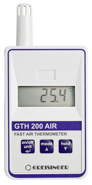 Greisinger GTH 200 air Pt1000 Präzisions-Raumthermometer, 600251