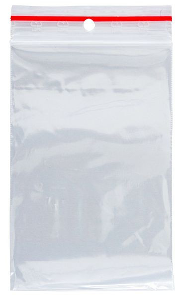 Q-Connect Druckbandbeutel - 80x120mm, transparent, VE: 100 Stück, KF11351