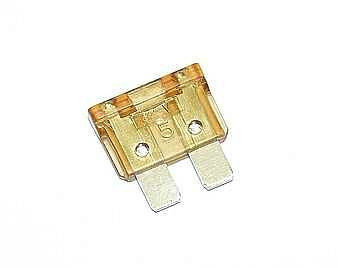 Iwetec Standard-Sicherung, 5,0 A, VE: 25 Stück/Pack, 710131