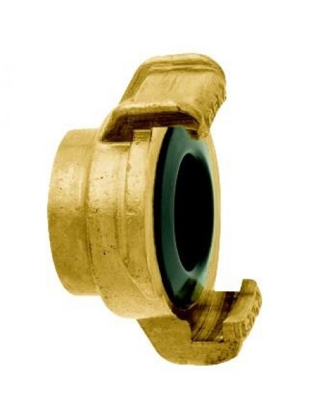 GEKA plus-Kurzgewindestück, IG G 1/2" MS für Regner, VE: 10 Stück, 04.1033