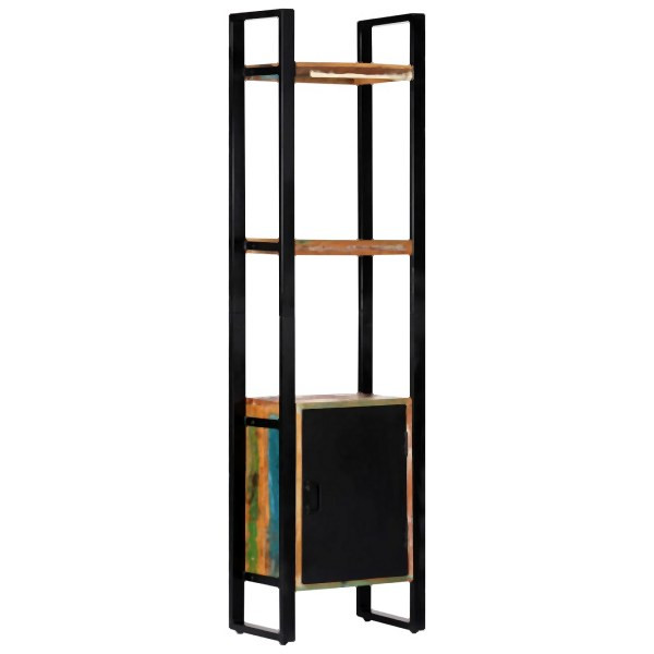 vidaXL Bücherregal 45x30x171 cm Altholz Massiv, Massivholz, 247907