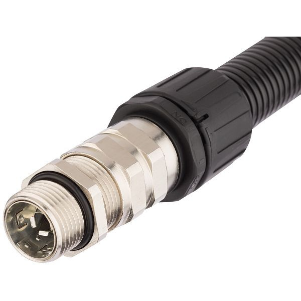 LAPP Schlauchverschraubung SILVYN® KSE-M 16X1,5/1, schwarz, VE: 10 Stück, 55507105