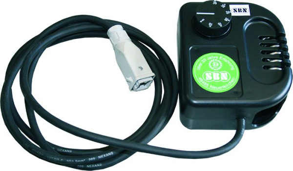 SBN Thermostat für Heizgerät mit Spezialstecker, 3 m Kabel, 4 Pin Gerätestecker, 36191