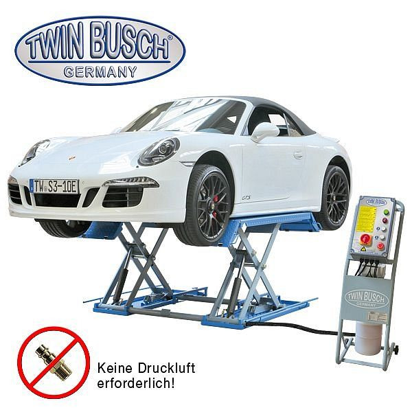 Twin Busch Scherenhebebühne 3.0 t TW S-10E, 400 V, TWS3-10E-400