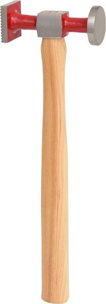 KS Tools Karosserie-Riffelhammer fein, rund/eckig, 325mm, 140.2139