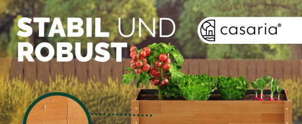 casaria Hochbeet Akazienholz FSC 100x40x84cm, 109889