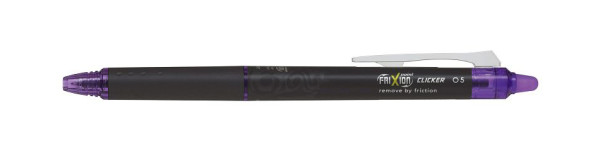 PILOT Tintenroller FriXion Point Clicker - 0,3 mm, radierbar, blauschwarz, BLRT-FRP5-BB
