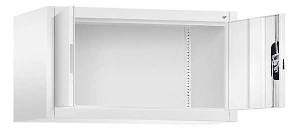 C+P Aufsatzschrank Acurado, H500xB930xT500mm, Farbe: Verkehrsweiß, Muldengriff, 9284-000 S10206