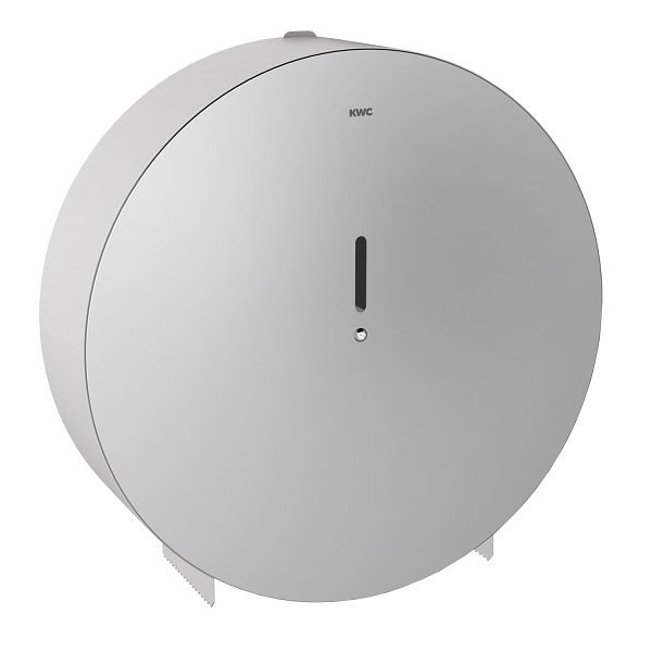 KWC WC-Großrollenhalter, Rodan, Edelstahl, 369x369x108 mm, Aufputz, Rolle 350 mm, 2000057141