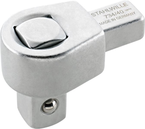 STAHLWILLE Vierkant-Einsteckwerkzeug Nr.734 Größe 20 Außen-4kant 1/2 " Werkzeugaufnahme 14x18 mm M Nm 300 Nm, 58240020