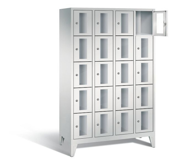 C+P Schließfachschrank Classic, H1850xB1190xT500mm, Farbe: Lichtgrau, 8010A405 S10000