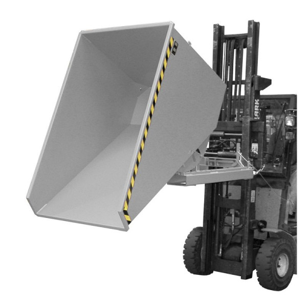 STEIN HGS Späne-Kippbehälter EXPO-E, RAL 7005 mausgrau, 1.20 m³, 1500 kg, 79398.0005