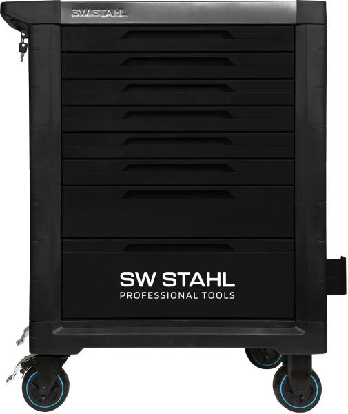SW-Stahl Profi-Werkstattwagen TT801, schwarz, unbestückt, 07101L