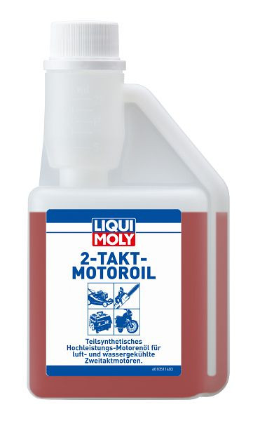 LIQUI MOLY Motoröl 2-Takt-Motoroil, Dosierflasche, VE: 0,25 Liter, 1051