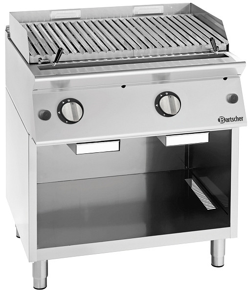 Bartscher Lavasteingrill 900 G800, Zünd-Art: Piezo-Zündung, 2994631