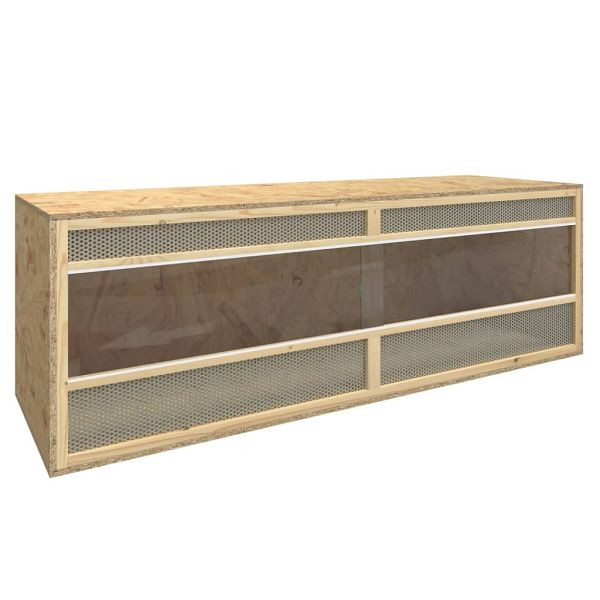 vidaXL Terrarium Holzwerkstoff 144x46x48 cm, 170883