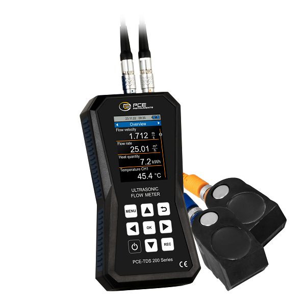 PCE Instruments Ultraschall-Durchflussmessgerät, PCE-TDS 200 M Sensoren, PCE-TDS 200 M